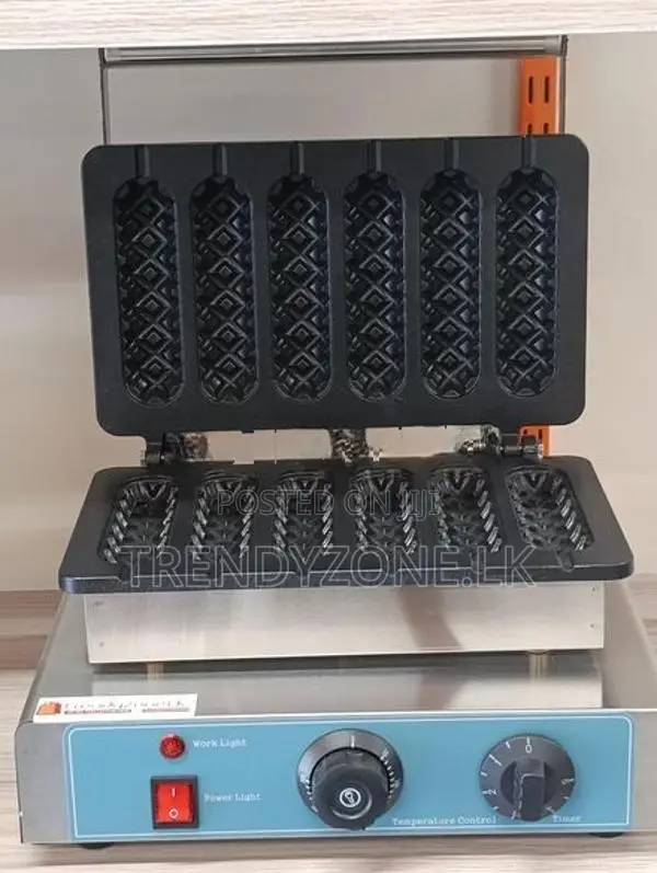 Industrial Electric Cone Dog Waffle Maker