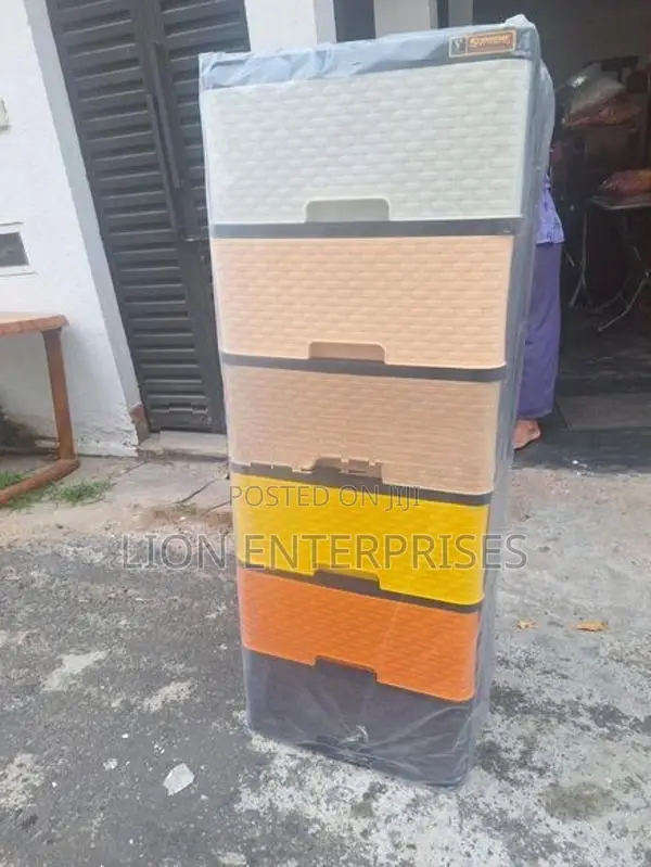 6 Drawer Plastic Cupboards