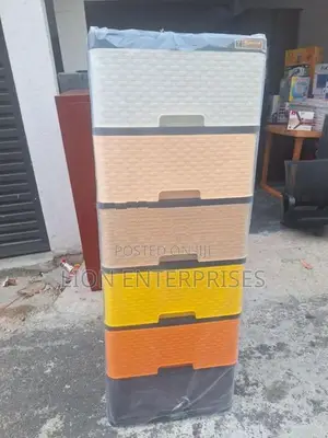 6 Drawer Plastic Cupboards