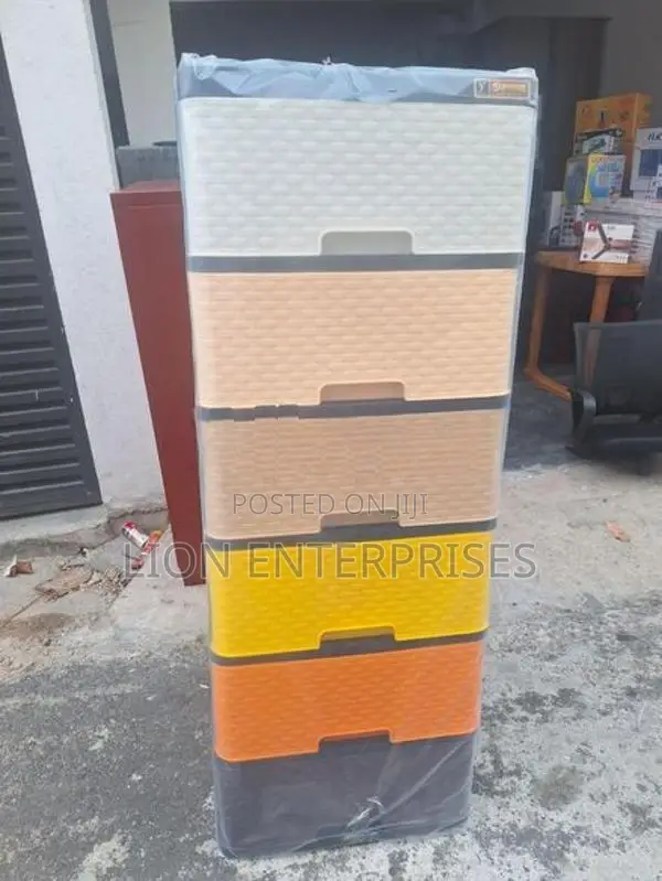 6 Drawer Plastic Cupboards