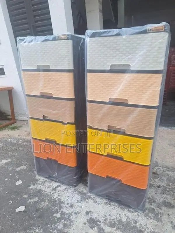 6 Drawer Plastic Cupboards Sets