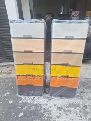 6 Drawer Plastic Cupboards Sets