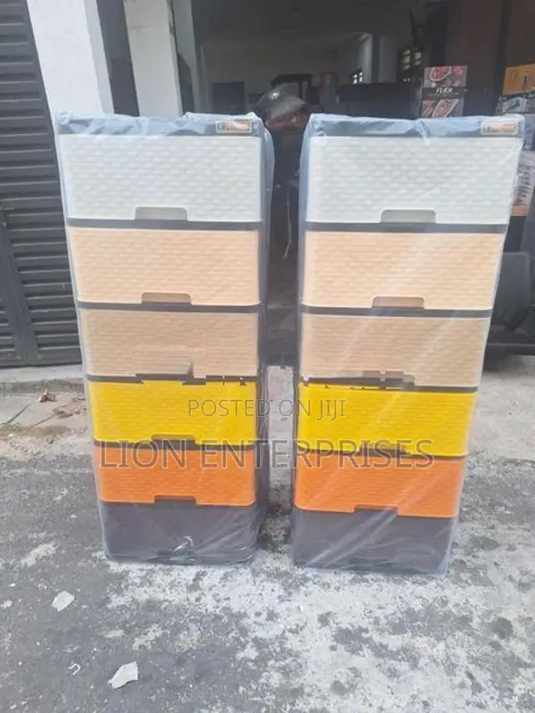 6 Drawer Plastic Cupboards Sets