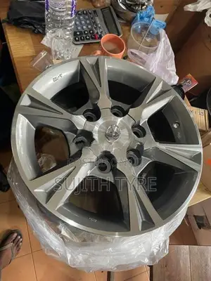 15 Size Toyota KDH Dark Prime Alloy Wheels Set