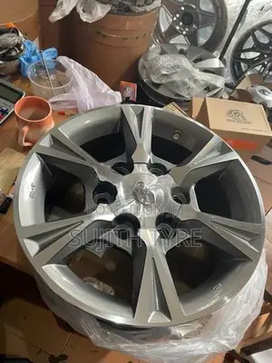 15 Size Toyota KDH Dark Prime Alloy Wheels Set