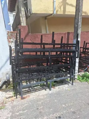 Steel single beds