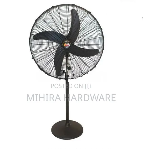 Heavy duty Royal Deluxe Pakistan 30" 260W Industrial Stand Pedestal Fa