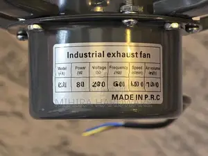 300mm Metal body 4 blades exhaust fan Mans 80 Watts motor