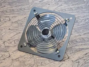 100W motor 350mm Metal Body 4 blades exhaust fan MANS