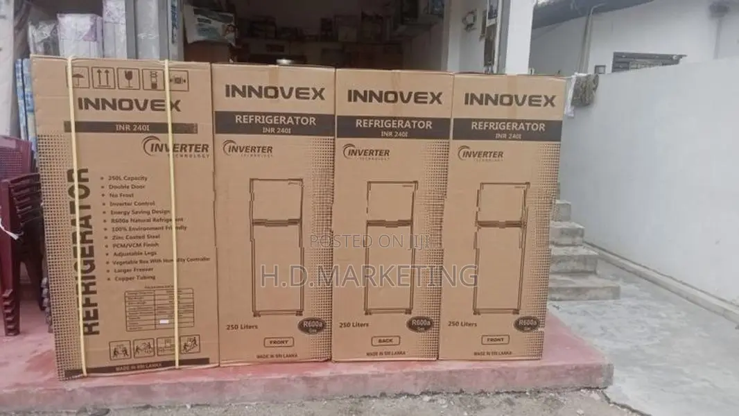 Innovex 240 L Double Door Fridge -Ir240
