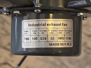 100W motor 350mm Metal Body 4 blades exhaust fan MANS