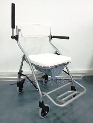 Bath Commode Chair with Wheel