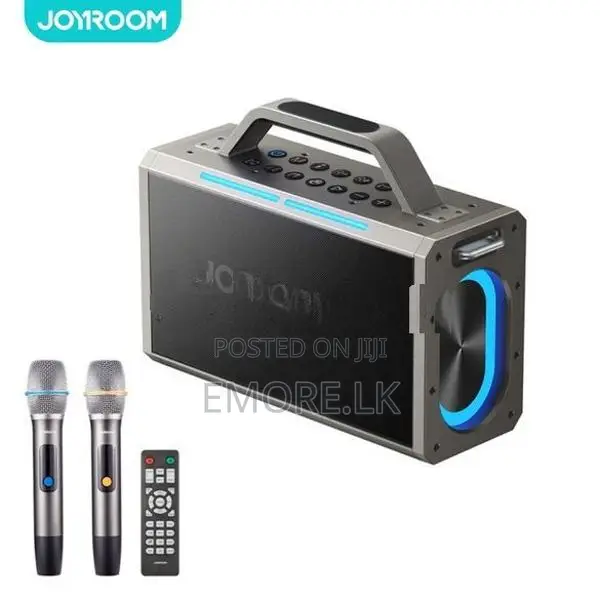 JOYROOM JR-MW03 Dual Mic Wireless karaoke Speaker EMORE