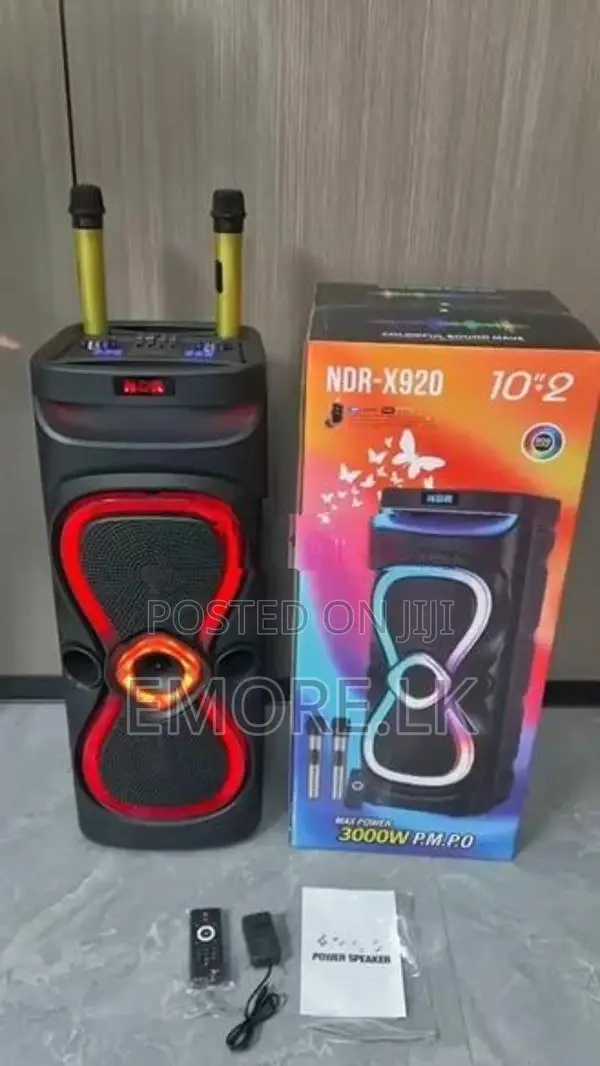 NDR X920 Blutooth Karaoke Speaker