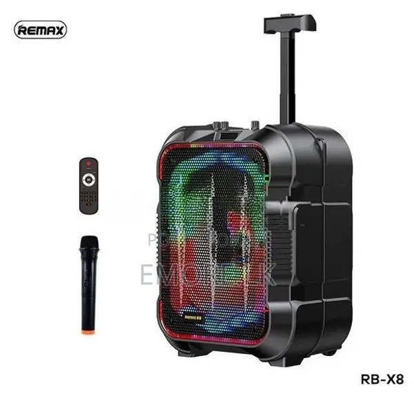 Portable Speaker Remax RB-X 8 Thunder, Black