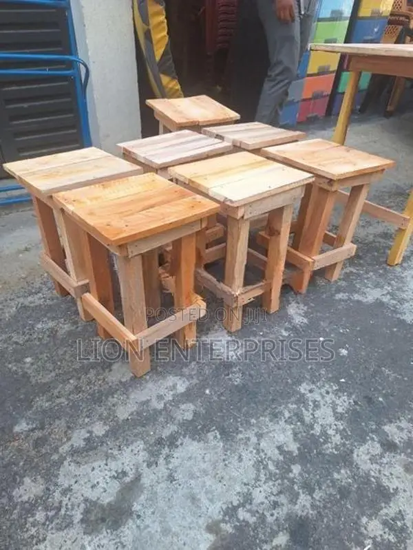 Mahogany Wooden Stools
