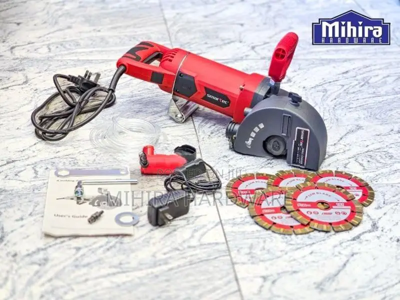 Wall chaser SMARTEC 135mm slot cutter cutting machine concrete