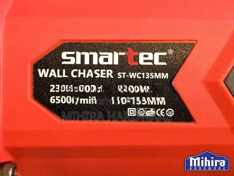 Wall chaser SMARTEC 135mm slot cutter cutting machine concrete
