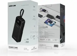 Green Lion Power Tank 30000mAh Bank – Black