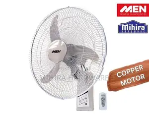 Wall mounting fan MEN 16" with remote