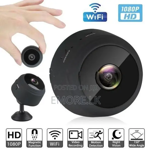 Mini Wireless Spy Camera A9 Rechargeable Wi Fi Smart Ip Cam \ EMORE