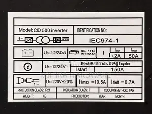 Auto off 12V 24V Battery charger Starter RETOP CD 500i inverter type c
