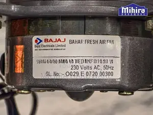 Industrial exhaust fan Bajaj Bahar 300mm Metal body 54 Watts motor