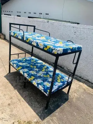 Steel Bunk Bed with 2 Foam Mattresses