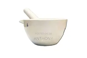 Mortar and Pestle – Ceramic 6 Inch