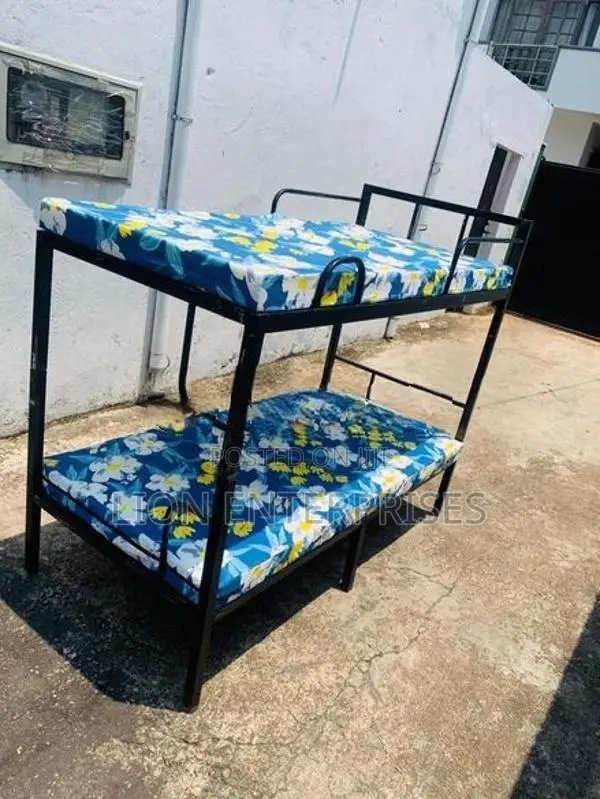 Steel Bunk Bed with 2 Foam Mattresses