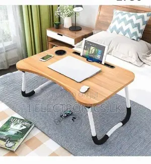Laptop table Multipurpose desk for used on Bed,Portable Folding