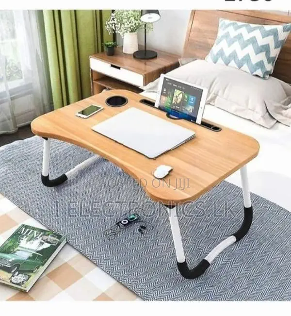 Laptop table Multipurpose desk for used on Bed,Portable Folding
