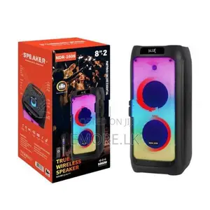 NDR-1608 Double 8″ Stereo Sound Rechargeable Speaker