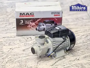 Centrifugal water pump MAC QB60 0.5HP motor Small impeller