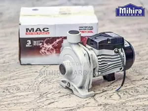 MAC CPM 130L centrifugal water pump 1/2Hp motor large impeller