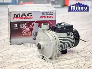 MAC 158L 1HP copper motor 1" Large brass impeller centrifugal water pu