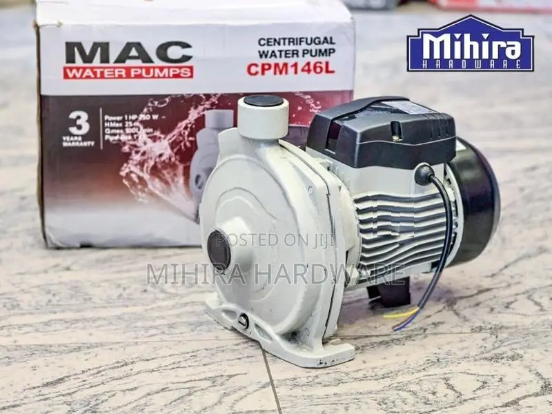 MAC CPM 146L 3/4Hp motor centrifugal water pump 1"