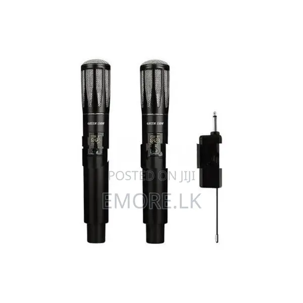 Green Lion Wireless Dual Mic Cordless Microphone