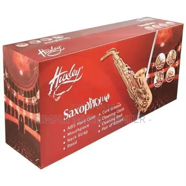 Huxley Alto Saxophone Bf Gold Lacquered
