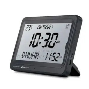 Digital Azan Clock FAJ-113 – Prayer Alarm Calendar