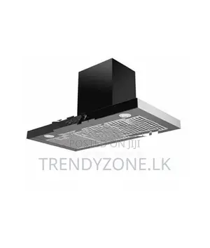 Industrial Exhaust Hood - Black 600mm