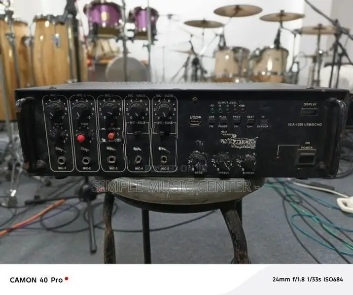 5 Core Ca-1200 Usb Power Amplifier