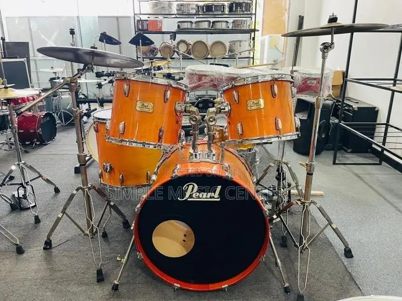 Pearl Export Series Honey Amber Drum Set