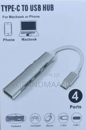 USB HUB 3.0 - 4 Port Type C