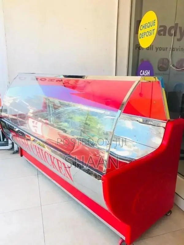 කුකුල් මස් සහ මාළු ශීතකරන. Chicken & Fish Display Coolers