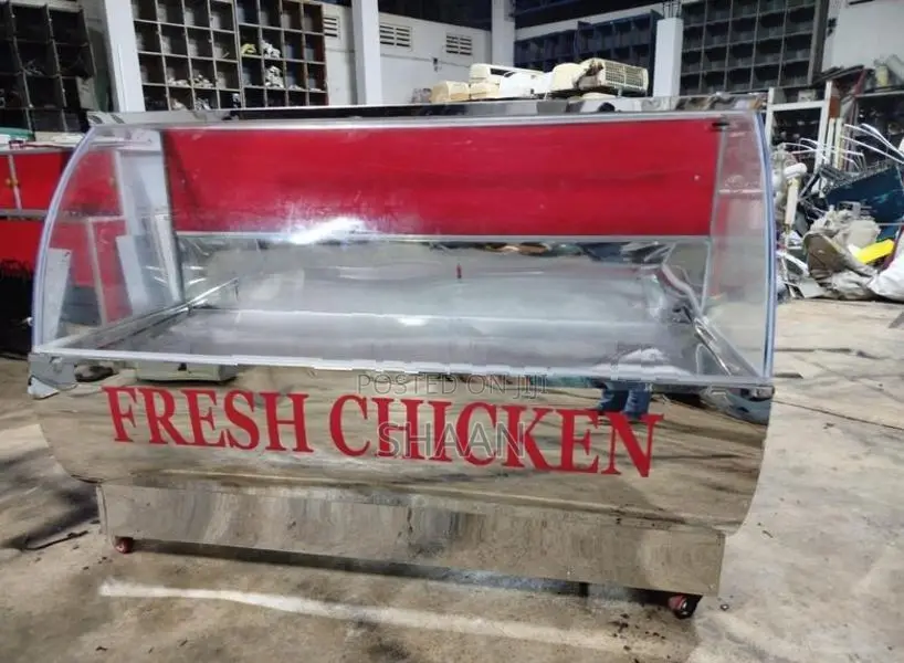 කුකුල් මස් සහ මාළු ශීතකරන. Chicken & Fish Display Coolers