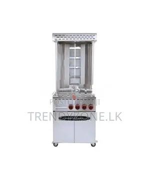 Industrial Gas Shawarma 04 Burners with Cabinet