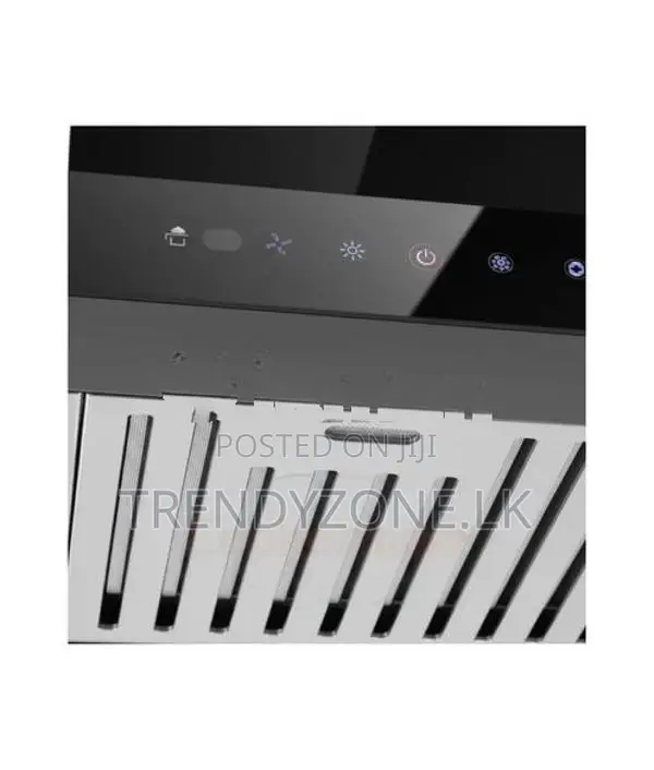 Industrial Exhaust Hood - Black 600mm