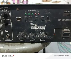 5 Core Ca-1200 Usb Power Amplifier
