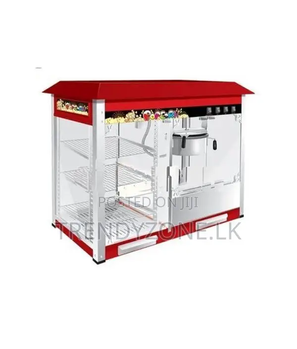 Industrial Electric Pop Corn Machine With Showcase